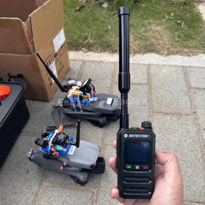 1.5-2KM Φόρητο ανιχνευτής FPV ανίχνευσης 8001500MHz、24002485MHz、57255850MHz 1