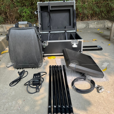 2 χλμ. παρεμβολή σάκκα Drone Jammer Omnidirectional 360 UAV σήμα Jammer