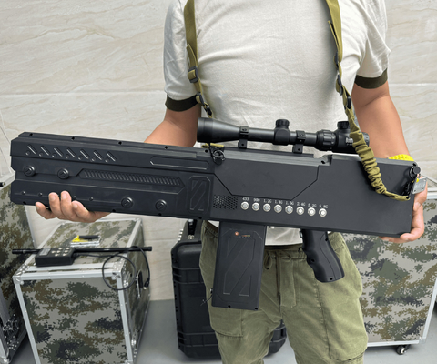 Μακροδιάστημα Drone συχνότητα Jammer 2.4 GHz Drone Jammer Μανιακό Αντι Drone Πυροβόλο
