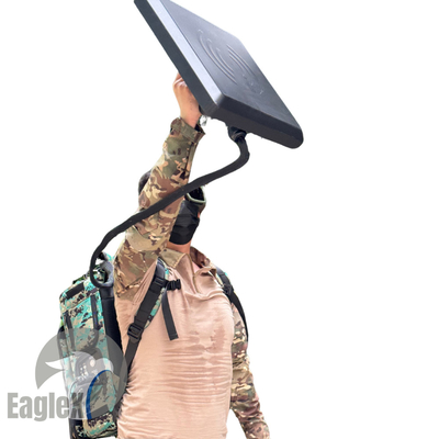 2000M 6 συχνότητα Anti FPV Drone Jammer Backpack Style Drone GPS παρεμβολή