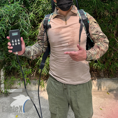 300W Camo 6 Band 2KM Drone Long Range Jammer UAV Σημείο Άμυνας Αντι Drone Λύση