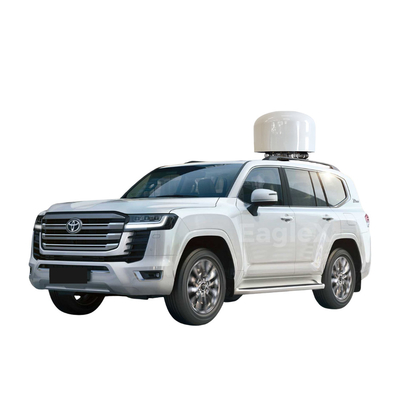 Τροποποιημένο Toyota Land Cruiser Αντι-Drone Jammer Οχήμα πλήρους συχνότητας DJI FPV Διάταξη σήματος για την περιπολία της στρατιωτικής αστυνομίας