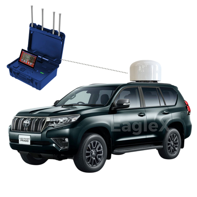 Ανίχνευση επίθεσης Vehicle Tracker Blocker SUV Car Jammer Συσκευή 900MHz-5.8Ghz