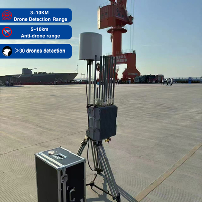 IP66 Επίπεδο Προστασίας Ανιχνευτής Drone για κάλυψη ευρείας συχνότητας και υψηλή ακρίβεια στην παθητική ραδιοεπαγρύπνηση