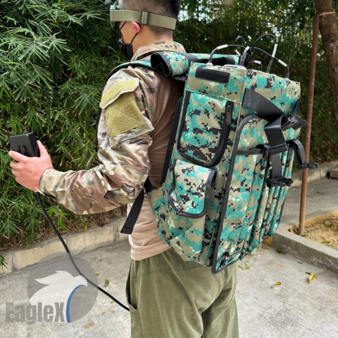 1.5KM~2KM Range Drone Jammer UAV Signal GPS Άμυνα Αντι Drone Backpack Jammer 0