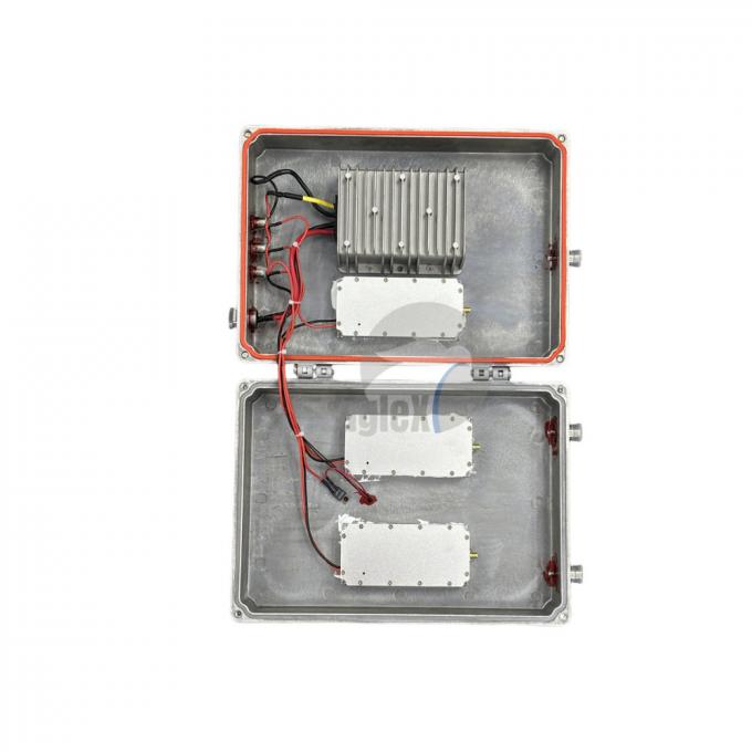 FPV Drone Jammer με 900MHz, 2.4GHz, 5.8GHz Φορητή και φορητή συσκευή UAV κατά των Drones 0