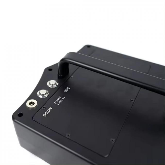 2.4Ghz 5.8Ghz DJI Drone Jammer 1000m-2000m Φορητή συσκευή αντι-drone jammer 0