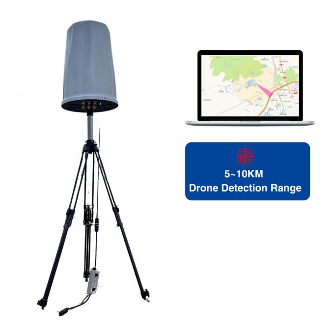 Οχήματα Drone σήμα Jammer FPV Jamming Detector Εξωτερικό Αεροδρόμιο Φυλακή Άμυνα 0