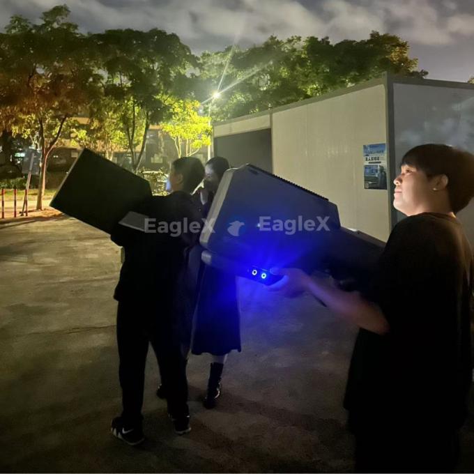 3-In-1 (Αναγνώριση και παρεμβολή) Κινητή συσκευή άμυνας μη επανδρωμένου αεροσκάφους φορητό FPV Drone Jammer 2